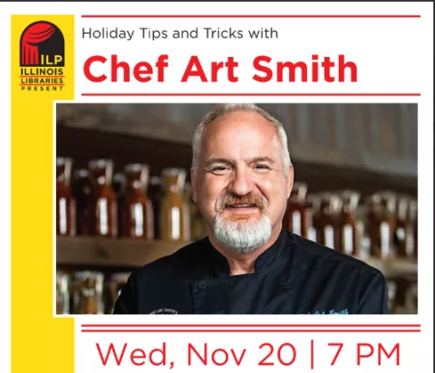 Illinois Libraries Present: Holiday Tips &amp; Tricks with Chef Art Smith (virtual)